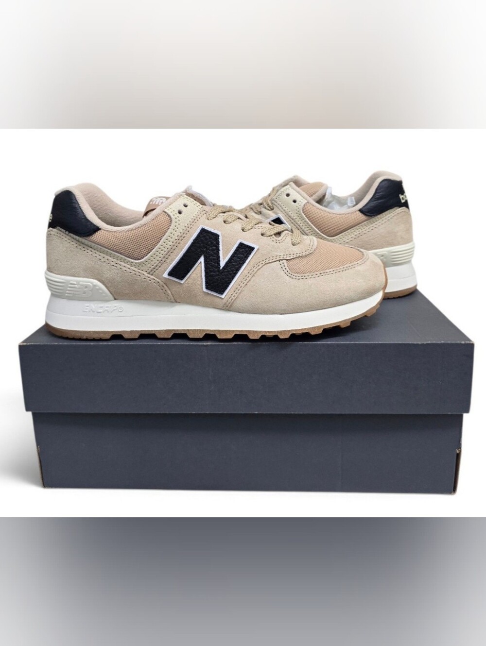 New Balance 574 Incense Black U574RAC Men's Size 8 / Women's Size 9.5 NIB